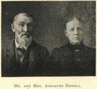 MR. AND MRS. ADRASTUS NEWELL.