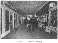 Interior of The Ladies' Toggery.