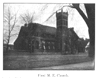First M. E. Church.