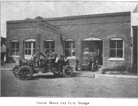 Center Motor Car Co's. Garage.