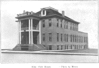 Elks Club House.