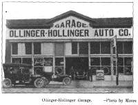 Ollinger-Hollinger Garage. - Photo by Moore