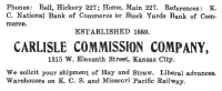 CARLISLE COMMISSION COMPANY.