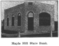 Maple Hill State Bank.